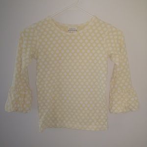 Matilda Jane yellow polkadot w/ balloon sleeve